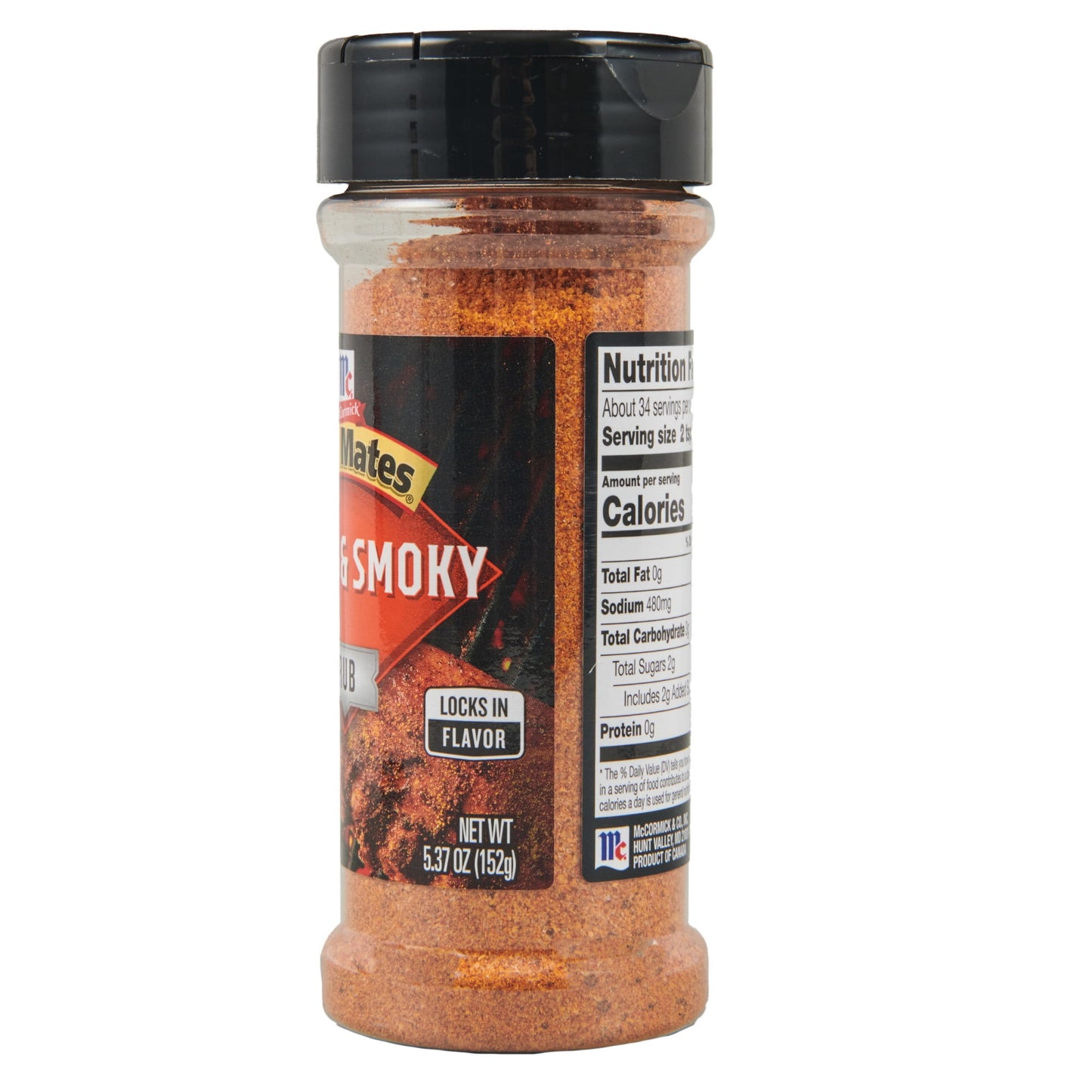 McCormick Grill Mates Sweet & Smoky Rub, 5.37 oz Mixed Spices & Seasonings