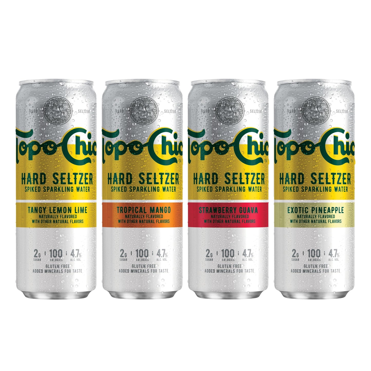 Topo Chico Variety Pack Hard Seltzer, 12 Pack, 12 fl oz Cans, 4.7% ABV