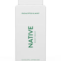 Native Natural Body Wash, Eucalyptus & Mint, Sulfate Free, Paraben Free, 18 oz