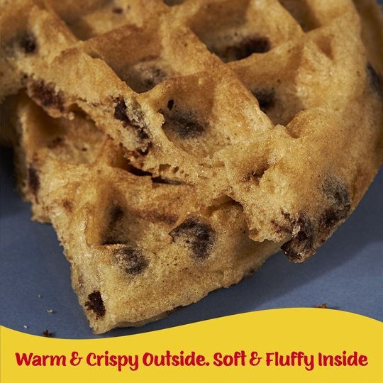 Eggo Chocolatey Chip Waffles, 29.6 oz, 24 Count (Frozen)