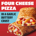 Hot Pockets Frozen Snacks, Four Cheese Pizza, 12 Regular Sandwiches (Frozen)