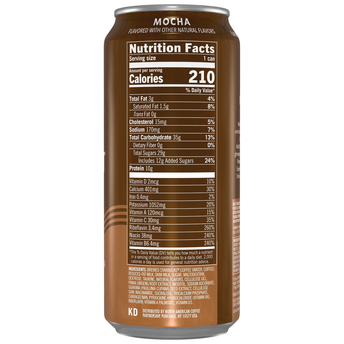 Starbucks Doubleshot Energy Mocha Coffee Energy Drink, 15 oz Can