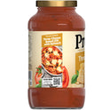 Prego Three Cheese Spaghetti Sauce, 24 oz Jar