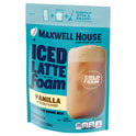 Maxwell House Iced Vanilla Latte with Foam Instant Coffee Drink Mix, 5.92 oz, 6 Packets