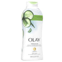 Olay Fresh Outlast Body Wash with Notes of Cucumber and Aloe, 22 fl oz