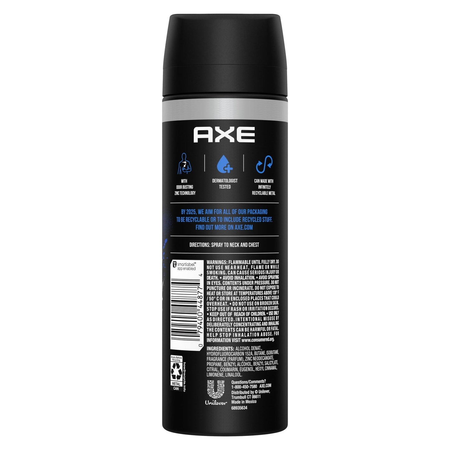 Axe Phoenix Fresh Body Spray Deodorant for Men, 5.1 oz (2 Pack)