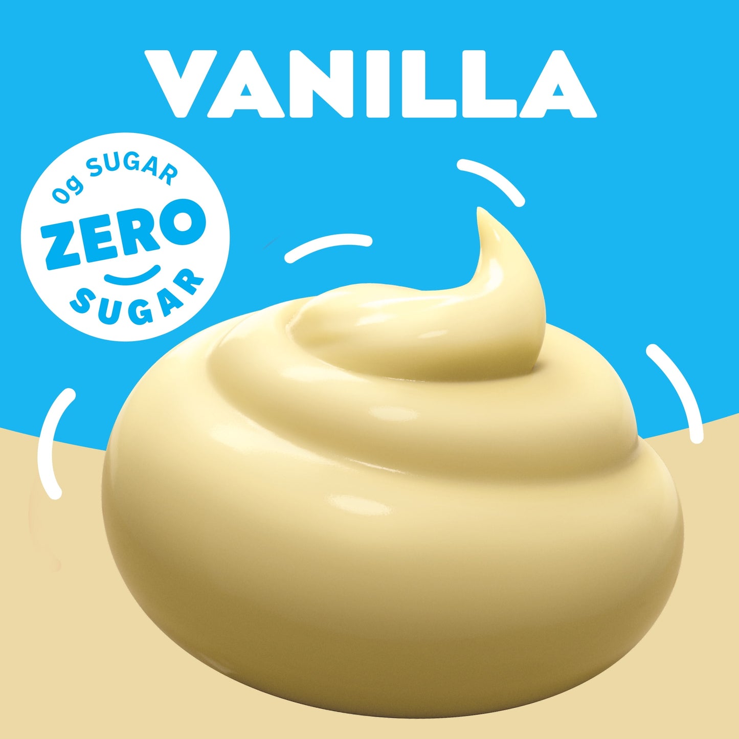 Jell-O Vanilla Artificially Flavored Zero Sugar Instant Reduced Calorie Pudding & Pie Filling Mix, 1 oz. Box