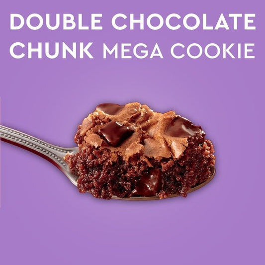 Duncan Hines Mega Cookie Double Chocolate Chunk Pan Cookie Mix, 8.4 Oz