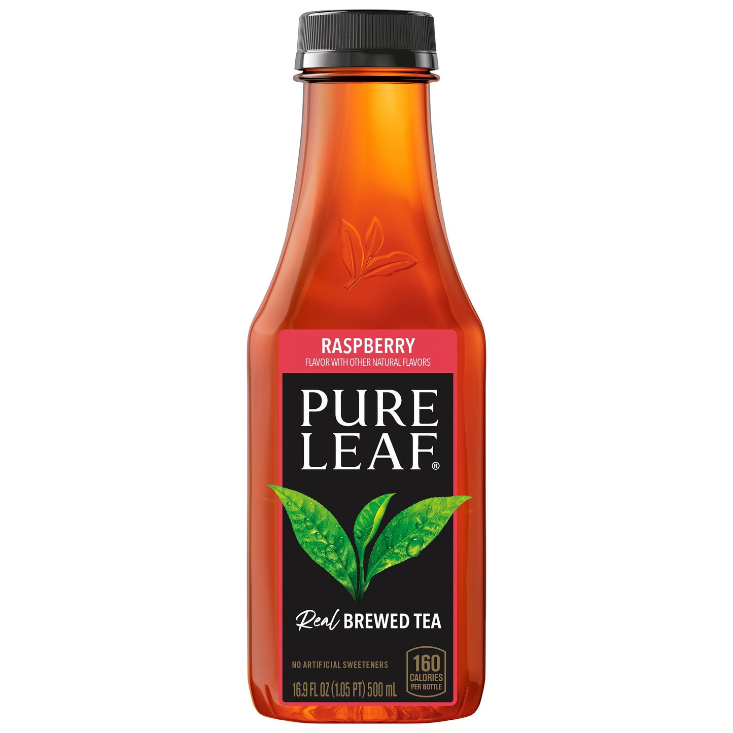 Pure Leaf Raspberry Real Brewed Iced Tea, 16.9 oz, 6 Pack Bottles