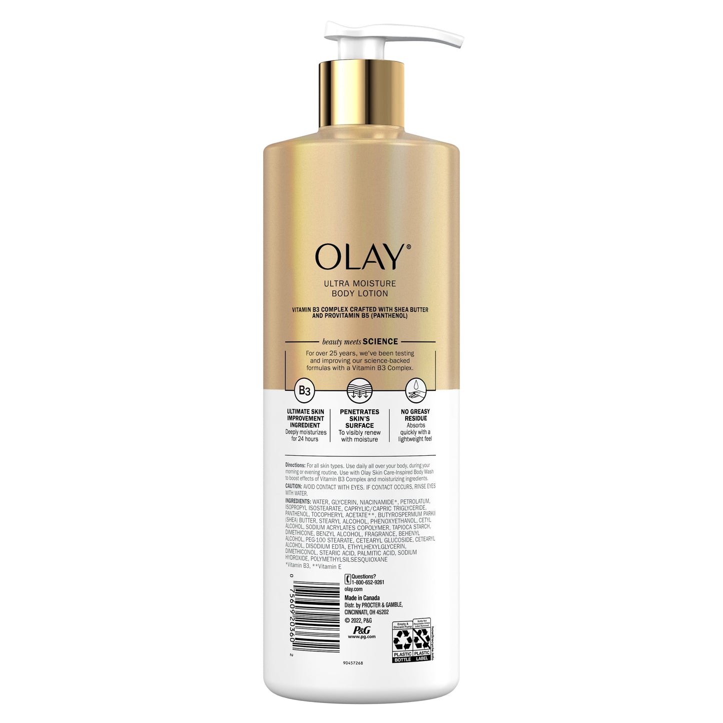 Olay Daily Recovery and Hydration Body Lotion 17oz/502ml