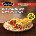 Stouffer's Chicken Enchiladas Family Size Frozen Meal, 30 oz (Frozen)