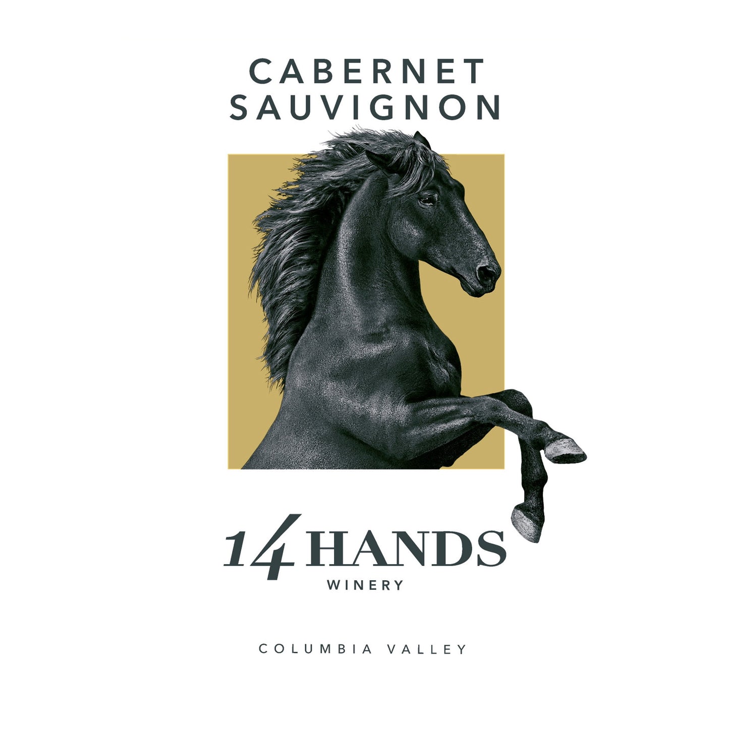 14 Hands Washington Cabernet Sauvignon Red Wine, 750 ml Bottle, 13.5% ABV