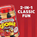 Smucker's Goober Peanut Butter and Strawberry Jelly Stripes, 18 Ounces