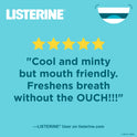 Listerine Zero Alcohol Free Oral Care Mouthwash for Bad Breath, Cool Mint, 1 L