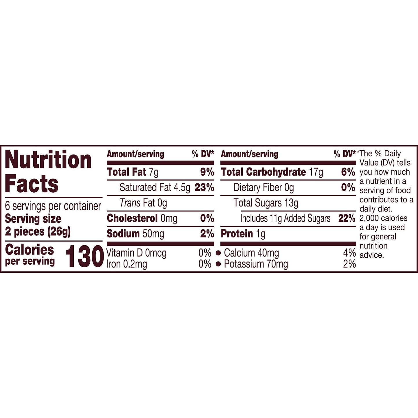 Hershey's Cookies 'n' Creme Snack Size Candy, Bars 0.45 oz, 12 Count