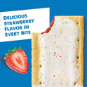 Pop-Tarts Frosted Strawberry Instant Breakfast Toaster Pastries, Shelf-Stable, Ready-to-Eat, 27 oz, 16 Count Box