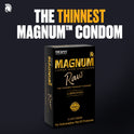 Trojan Magnum Raw Large Size Condoms - 10 Count