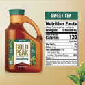 Gold Peak Real Brewed Tea Cane Sugar Sweetened Black Iced Tea Drink, 89 fl oz