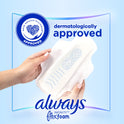 Always Infinity Feminine Pads with wings, Size 3, Extra Heavy Absorbency, unscented, 28 Ct