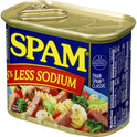 SPAM 25% Less Sodium, 7 g of protein, 12 oz.