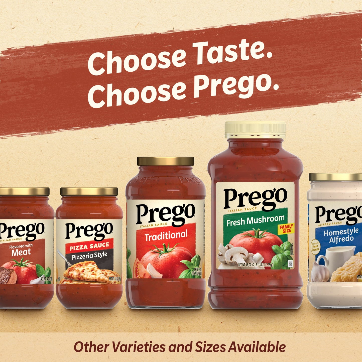 Prego Italian Tomato Spaghetti Sauce Flavored with Meat, 67 oz Jar