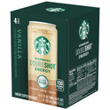 Starbucks Doubleshot Energy Vanilla Coffee Energy Drink, 11 oz, 4 Pack Cans