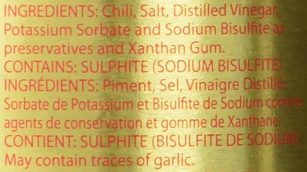 Ground Fresh Chili Paste