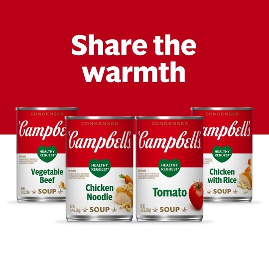 Campbell's Condensed Healthy Request Tomato Soup, 10.75 Ounce Can