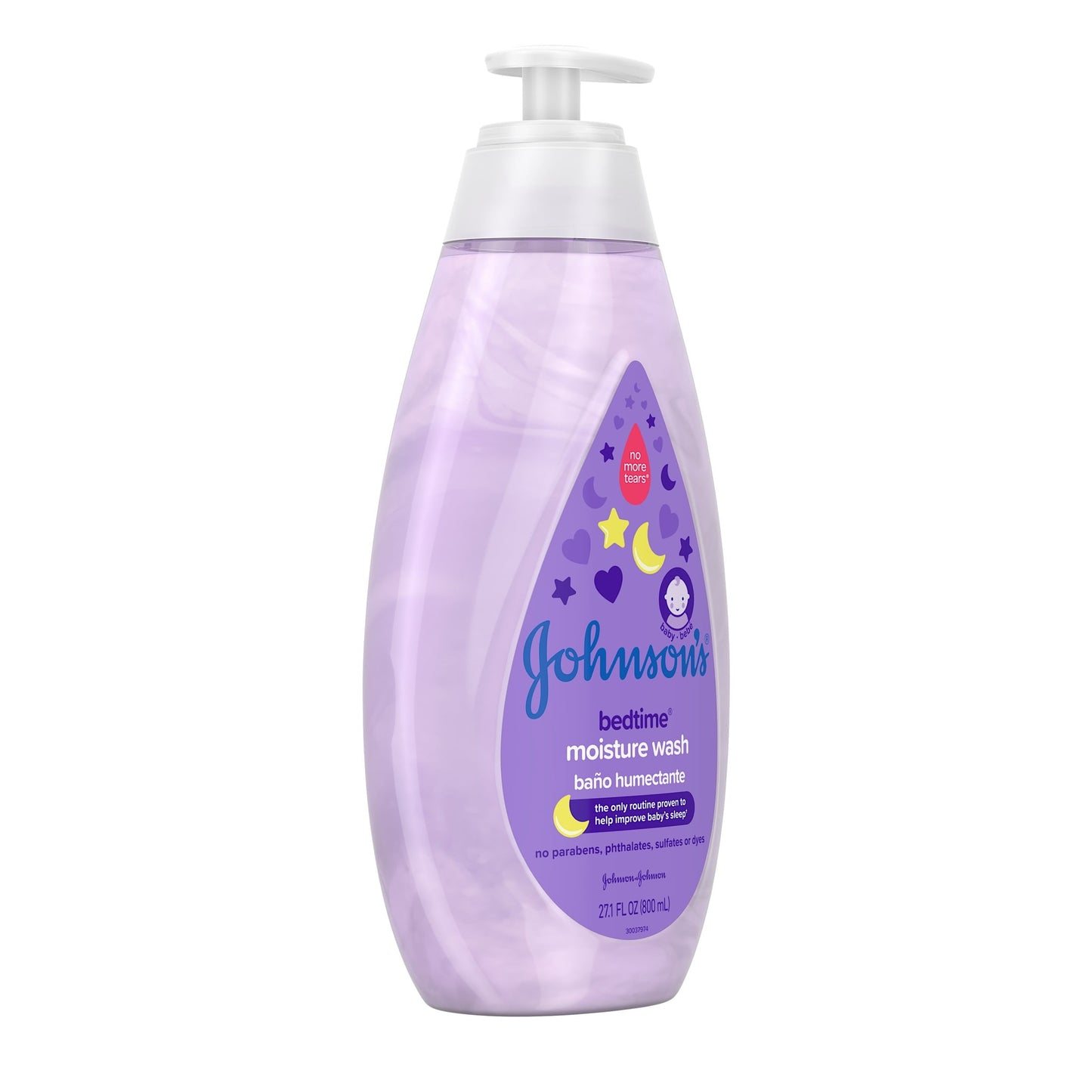 Johnson's Bedtime Baby Moisture Wash with Soothing Aromas, 27.1 fl. oz