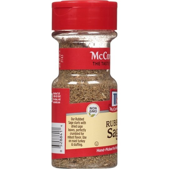 McCormick Sage - Rubbed, 0.5 oz Mixed Spices & Seasonings