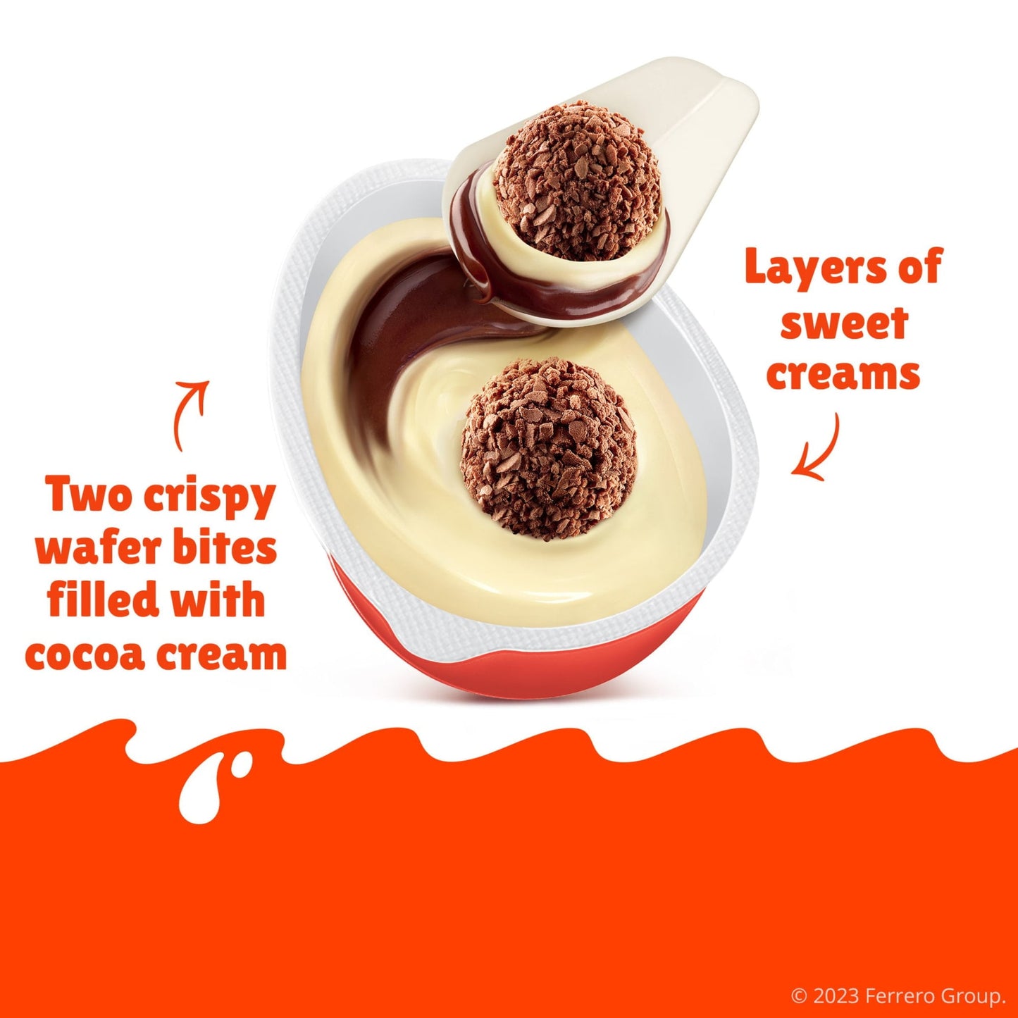 Kinder Joy Egg, Treat Plus Toy, Sweet Cream & Chocolatey Wafers, Valentines Day Gift, 1 Ct