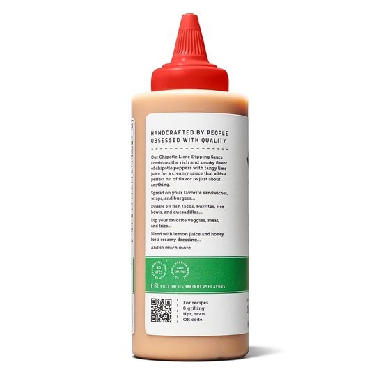 Kinder's Chipotle Lime Dipping Sauce 12.6oz