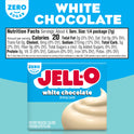 Jell-O White Chocolate Artificially Flavored Zero Sugar Instant Reduced Calorie Pudding & Pie Filling Mix, 1 oz. Box