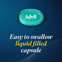 Advil Liqui-Gels Minis Pain and Headache Reliever Ibuprofen, 200 Mg Liquid Filled Capsules, 200 Count