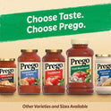 Prego Chunky Mushroom and Green Pepper Spaghetti Sauce, 23.75 oz Jar