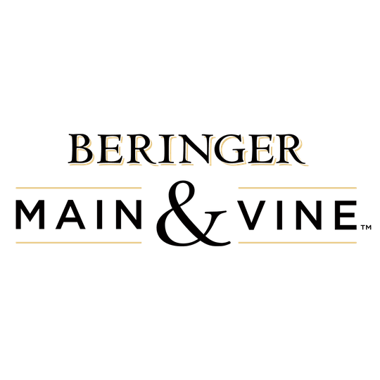 Beringer Main & Vine White Zinfandel California Collection Rose Wine, 750 ml Glass, ABV 12.00%