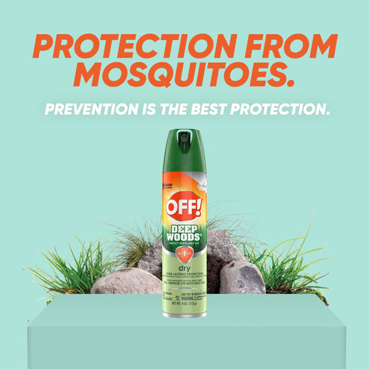 OFF! Deep Woods Insect Repellent VIII Dry, 4 fl oz