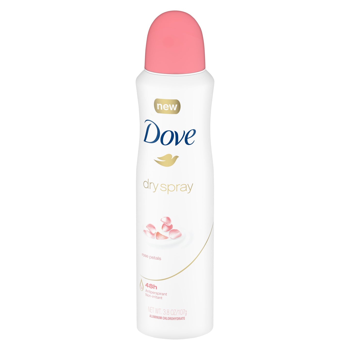 Dove Advanced Care Women's Antiperspirant Deodorant Dry Spray, Rose Petals, 3.8 oz