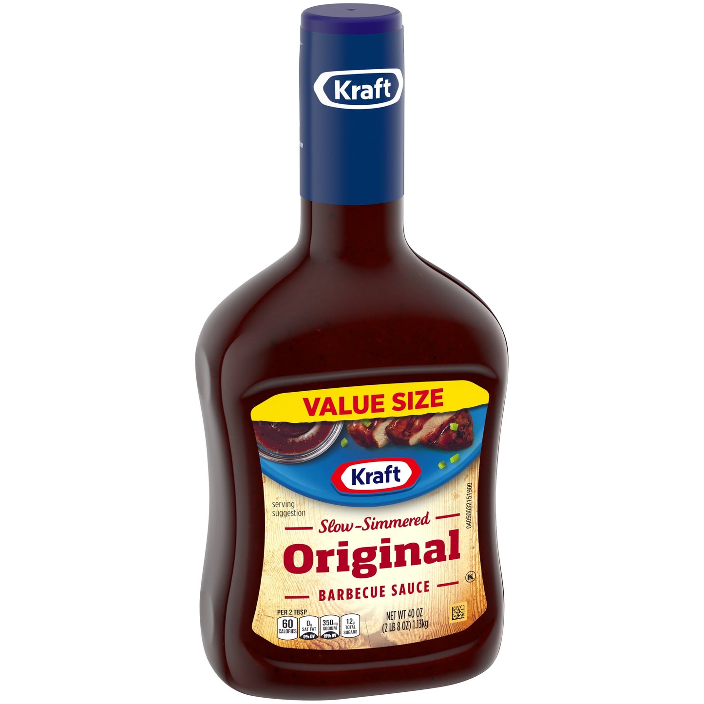 Kraft Original Slow-Simmered Barbecue BBQ Sauce Value Size, 40 oz Bottle