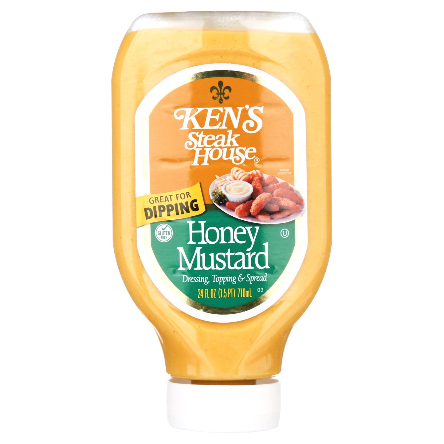 Ken's Steak House Honey Mustard Dressing, Topping & Spread 24 fl oz