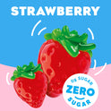 Jell-O Strawberry Sugar Free Jello Cups Gelatin Snack Value Pack, 8 Ct Cups