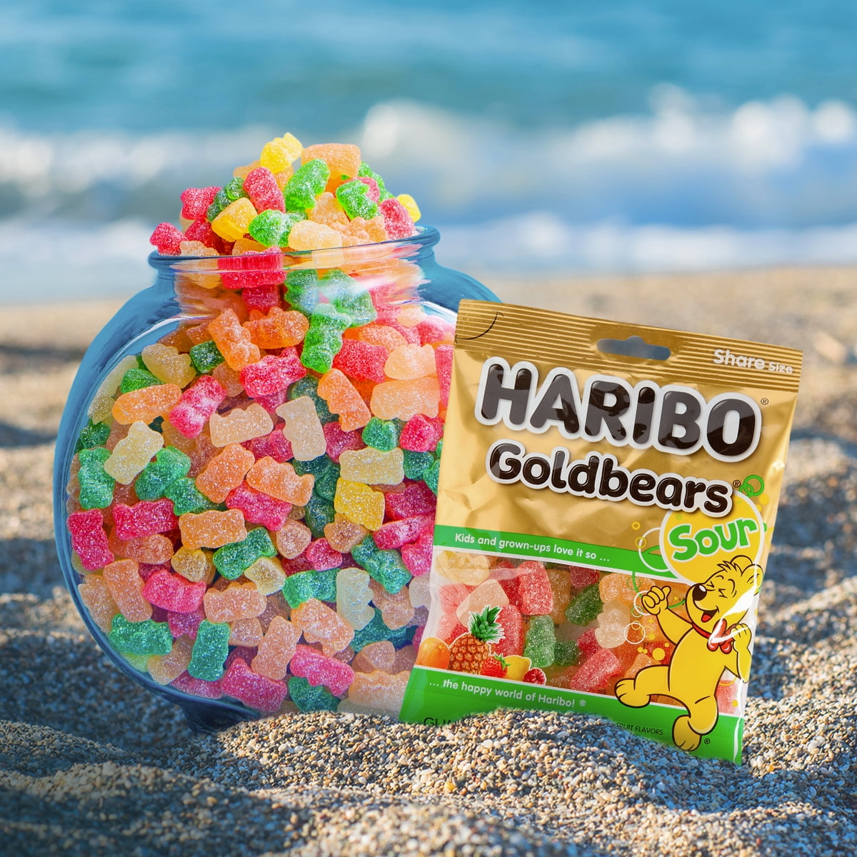 Haribo Sour Goldbears 3.6oz