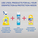 Lysol All Purpose Cleaner Spray, Lemon Breeze, Kills Germs (2X32oz)