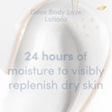 Dove Body Love Pampering Care Non Greasy Body Lotion Cream Oil for Dry Skin, 13.5 fl oz