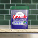 Cascade Platinum Plus Dishwasher Detergent Pacs, Fresh, 62 Count