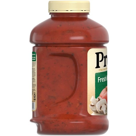 Prego Fresh Mushroom Spaghetti Sauce, 67 oz Jar