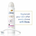 Dove Advanced Care Long Lasting Women's Antiperspirant Deodorant Dry Spray, Clear Finish, 3.8 oz