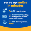 Kraft Easy Mac Original Mac N Cheese Macaroni and Cheese Microwavable Dinner, 6 ct Packets