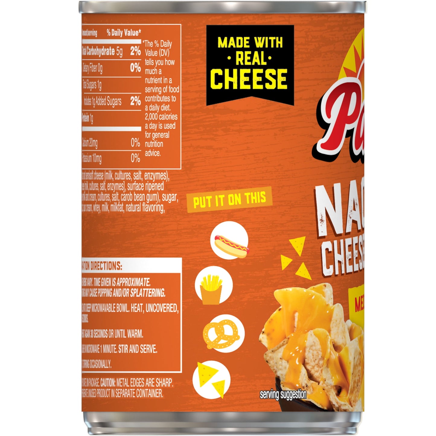 Pace Medium Nacho Cheese Sauce, 10.5 oz Can