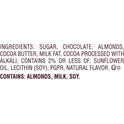 Hershey's Special Dark Chocolate with Almonds Giant Candy, Bar 7.37 oz, 25 Pieces